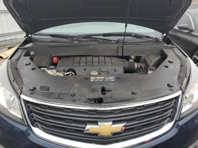 1GNKRFKD9GJ327378 - 2016 CHEVROLET TRAVERSE LS BLUE photo 12