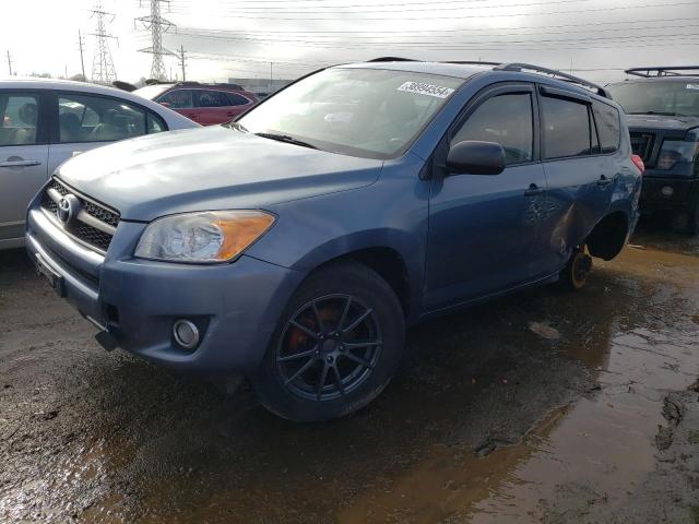 2T3ZF4DV6AW019782 - 2010 TOYOTA RAV4 BLUE photo 1