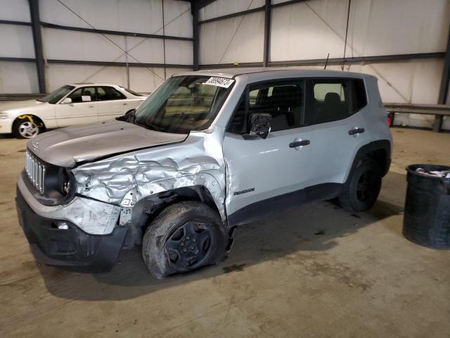 ZACCJBAT5FPC19392 - 2015 JEEP RENEGADE SPORT SILVER photo 1