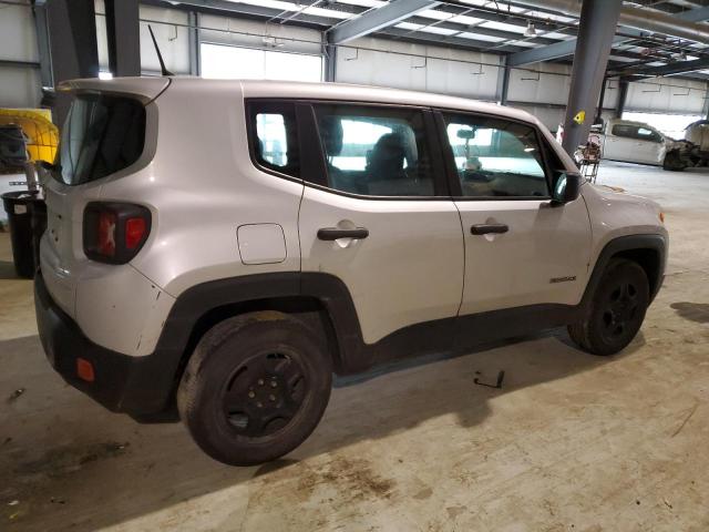 ZACCJBAT5FPC19392 - 2015 JEEP RENEGADE SPORT Արծաթագույն լուսանկար 3