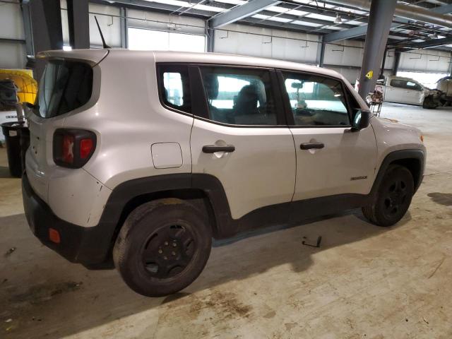 ZACCJBAT5FPC19392 - 2015 JEEP RENEGADE SPORT SILVER photo 3