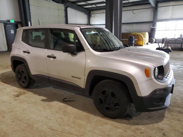 ZACCJBAT5FPC19392 - 2015 JEEP RENEGADE SPORT Արծաթագույն լուսանկար 4