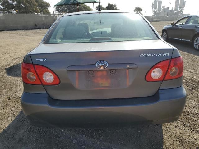 1NXBR30E16Z738804 - 2006 TOYOTA COROLLA CE GRAY photo 6