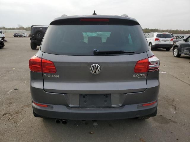 WVGBV7AX2FW512326 - 2015 VOLKSWAGEN TIGUAN S GRAY photo 6