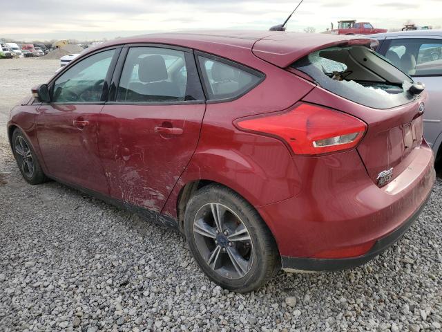 1FADP3KE9GL259947 - 2016 FORD FOCUS SE RED photo 2