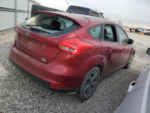 1FADP3KE9GL259947 - 2016 FORD FOCUS SE RED photo 3