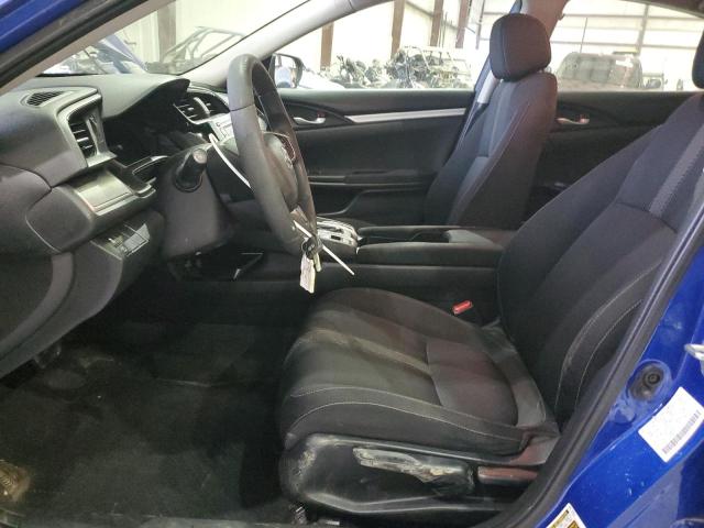 2HGFC2F50JH607613 - 2018 HONDA CIVIC LX BLUE photo 7