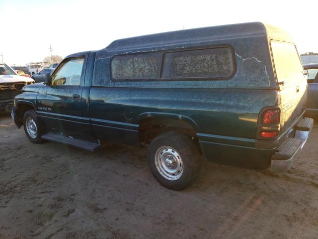 1B7HC16Y8XS280214 - 1999 DODGE RAM 1500 GREEN photo 2