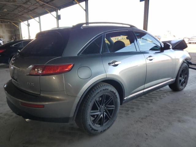 JNRAS08U28X101601 - 2008 INFINITI FX35 GRAY photo 3