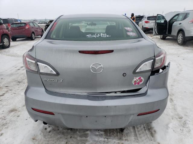 JM1BL1TF9D1846438 - 2013 MAZDA 3 I SILVER photo 6