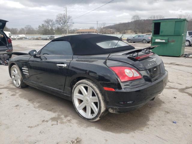 1C3AN65L95X044917 - 2005 CHRYSLER CROSSFIRE LIMITED BLACK photo 2