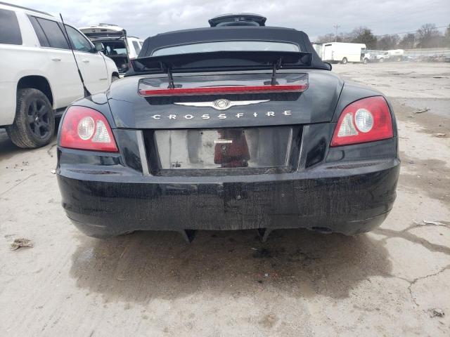 1C3AN65L95X044917 - 2005 CHRYSLER CROSSFIRE LIMITED BLACK photo 6