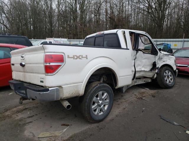 1FTFX1EF8DFB33682 - 2013 FORD F150 SUPER CAB WHITE photo 3