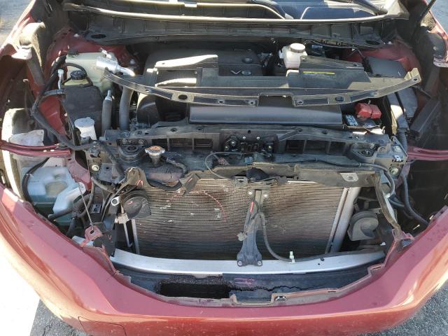 5N1AZ2MG7FN269228 - 2015 NISSAN MURANO S RED photo 12