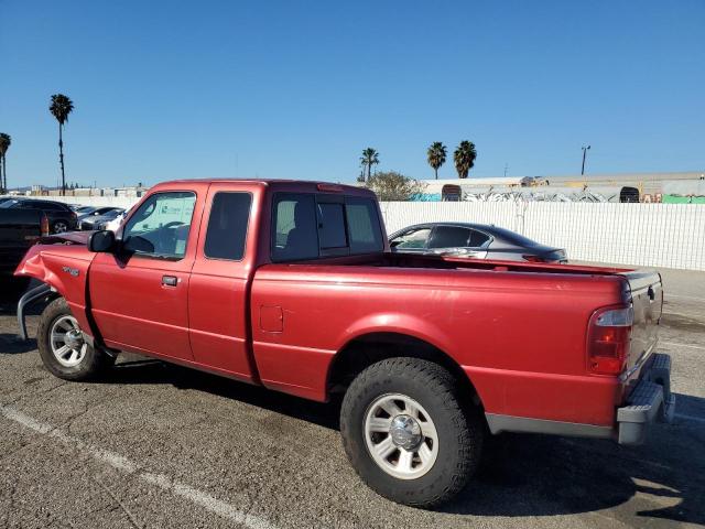 1FTYR14U55PA07293 - 2005 FORD RANGER SUPER CAB RED photo 2
