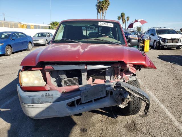 1FTYR14U55PA07293 - 2005 FORD RANGER SUPER CAB RED photo 5