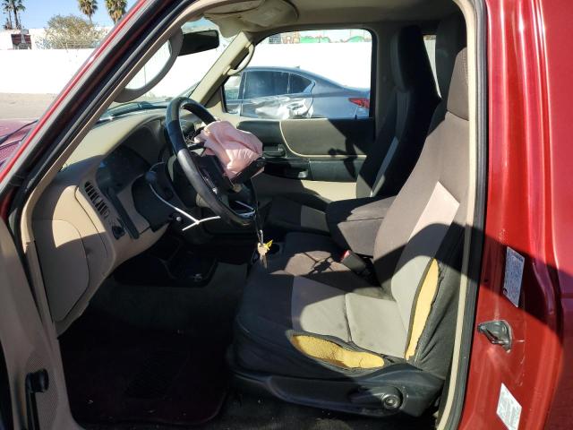 1FTYR14U55PA07293 - 2005 FORD RANGER SUPER CAB RED photo 7