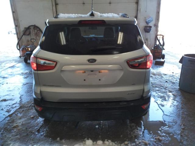 MAJ6S3GL0LC393206 - 2020 FORD ECOSPORT SE SILVER photo 6