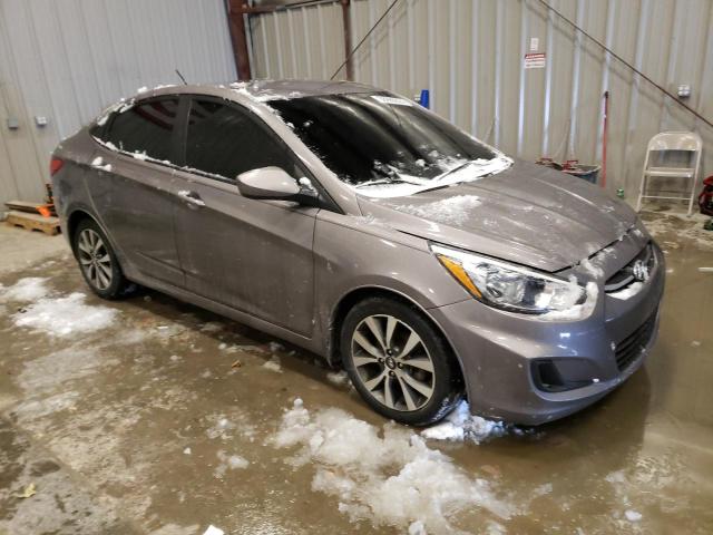 KMHCT4AEXHU356896 - 2017 HYUNDAI ACCENT SE GRAY photo 4