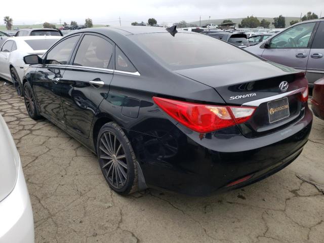 5NPEC4AC3DH576381 - 2013 HYUNDAI SONATA SE BLACK photo 2