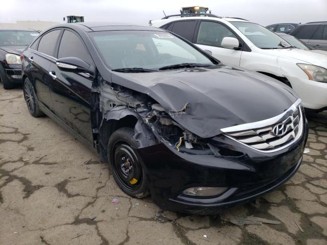 5NPEC4AC3DH576381 - 2013 HYUNDAI SONATA SE BLACK photo 4