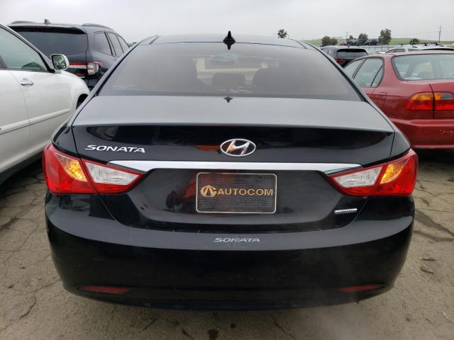 5NPEC4AC3DH576381 - 2013 HYUNDAI SONATA SE BLACK photo 6