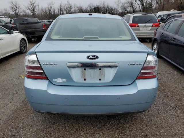 1FAHP25W98G185178 - 2008 FORD TAURUS LIMITED BLUE photo 6