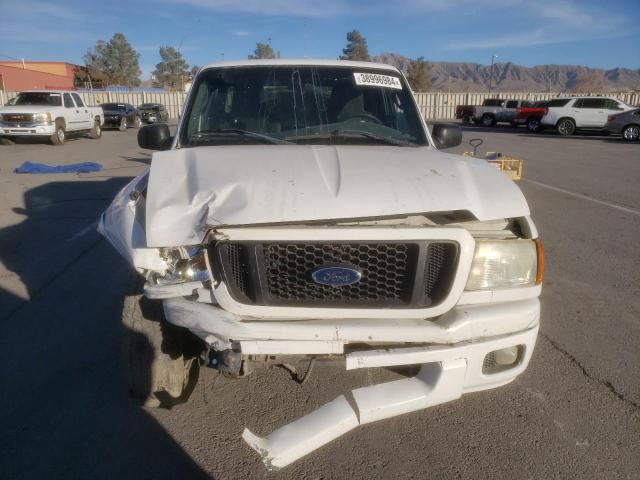 1FTYR44EX5PA13603 - 2005 FORD RANGER SUPER CAB WHITE photo 5