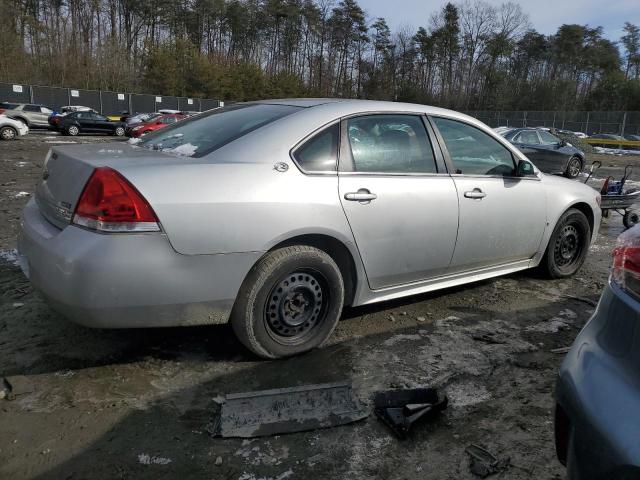 2G1WB57K891144706 - 2009 CHEVROLET IMPALA LS SILVER photo 3