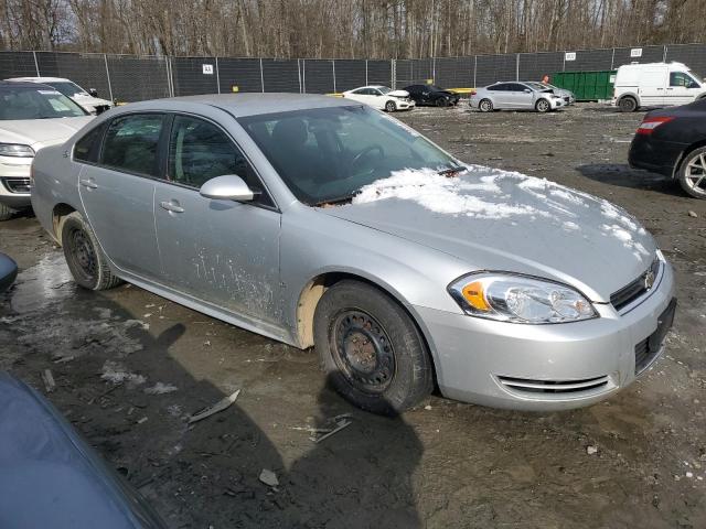 2G1WB57K891144706 - 2009 CHEVROLET IMPALA LS SILVER photo 4