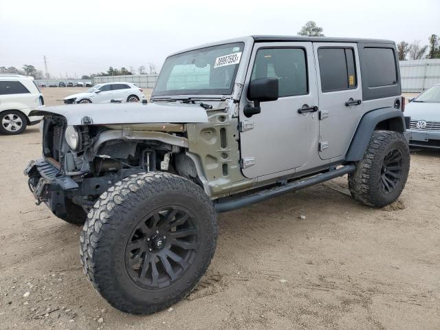1C4HJWDG7JL928642 - 2018 JEEP WRANGLER U SPORT ვერცხლისფერი ფოტო 1