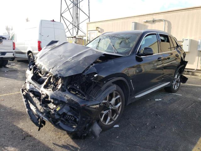 5UXTS1C05M9H54622 - 2021 BMW X3 XDRIVE30E BLACK photo 1