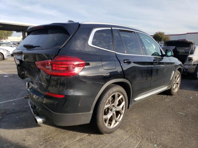 5UXTS1C05M9H54622 - 2021 BMW X3 XDRIVE30E BLACK photo 3