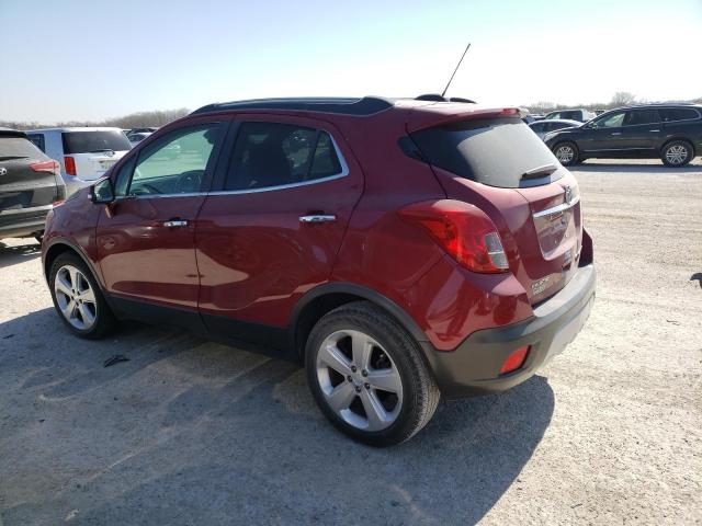 KL4CJASB3GB724496 - 2016 BUICK ENCORE MAROON photo 2