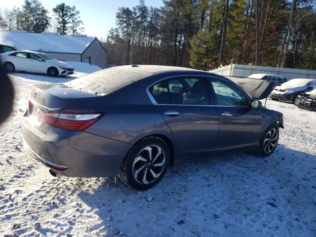 1HGCR3F0XGA035775 - 2016 HONDA ACCORD EXL GRAY photo 3