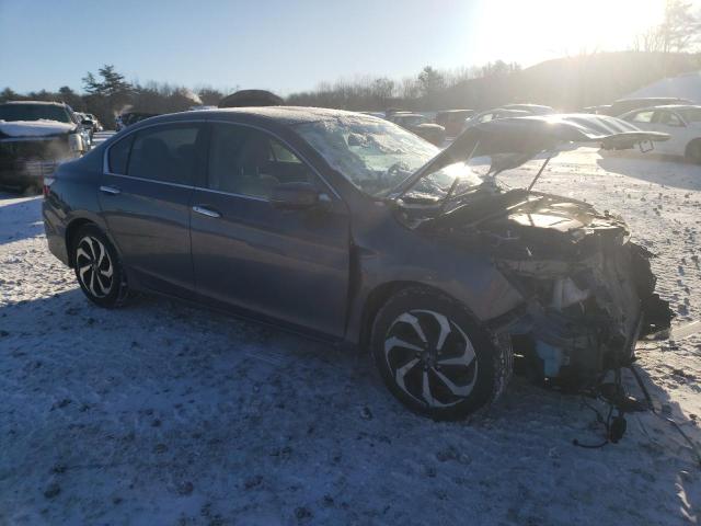 1HGCR3F0XGA035775 - 2016 HONDA ACCORD EXL GRAY photo 4