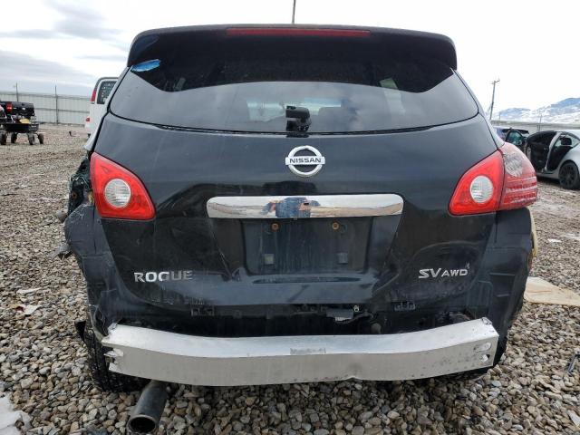 JN8AS5MV2BW684488 - 2011 NISSAN ROGUE S BLACK photo 6