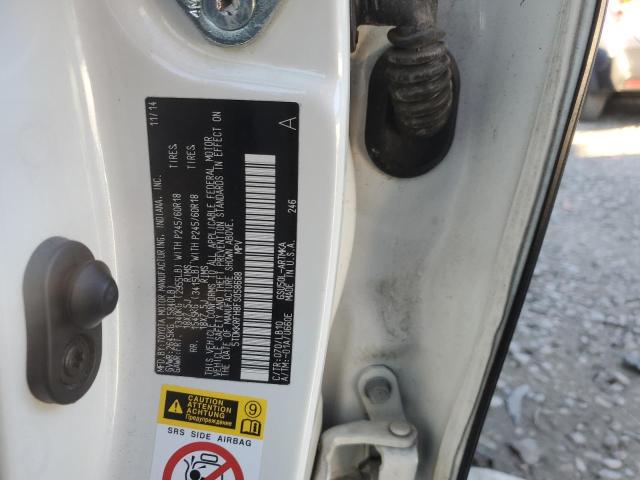 5TDKKRFH8FS058688 - 2015 TOYOTA HIGHLANDER XLE თეთრი ფოტო 13