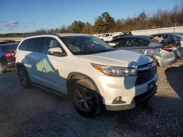 5TDKKRFH8FS058688 - 2015 TOYOTA HIGHLANDER XLE თეთრი ფოტო 4