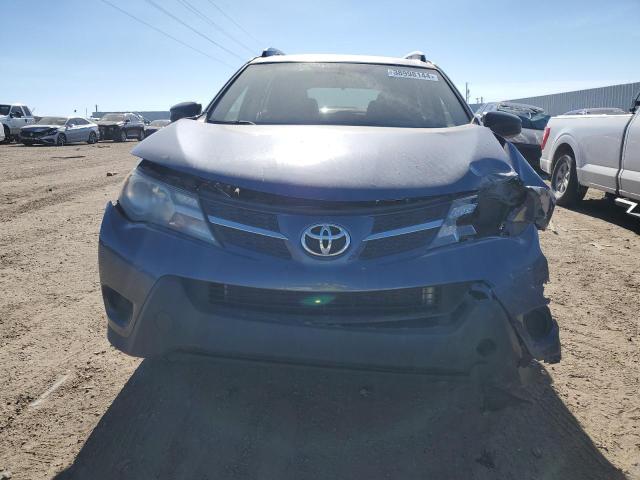 JTMBFREV5D5024027 - 2013 TOYOTA RAV4 LE BLUE photo 5