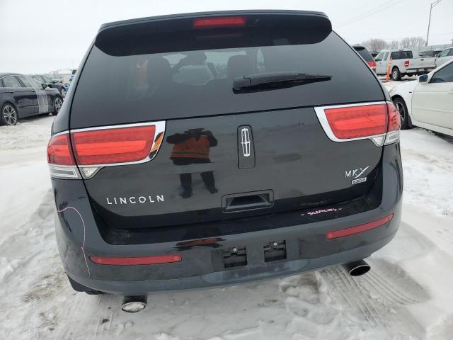 2LMDJ8JK5DBL09836 - 2013 LINCOLN MKX BLACK photo 6