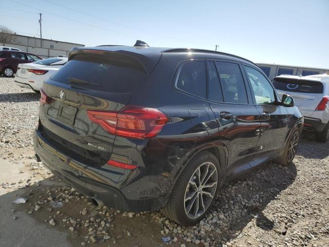 5UXTR7C52KLR46362 - 2019 BMW X3 SDRIVE30I BLACK photo 3