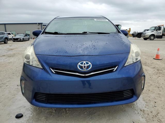 JTDZN3EU4E3303813 - 2014 TOYOTA PRIUS V BLUE photo 5