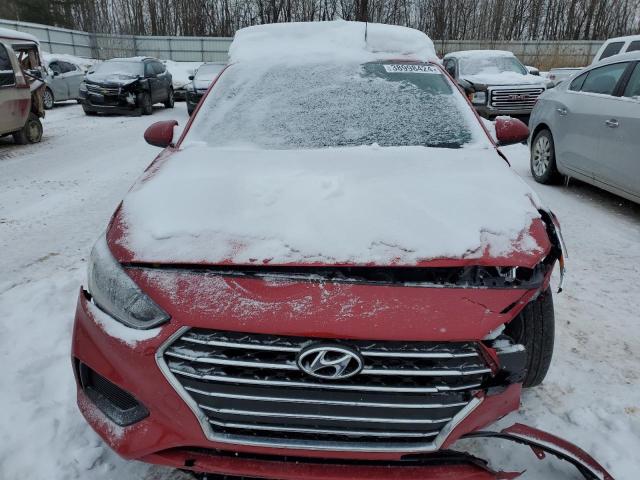 3KPC24A64NE168224 - 2022 HYUNDAI ACCENT SE RED photo 5