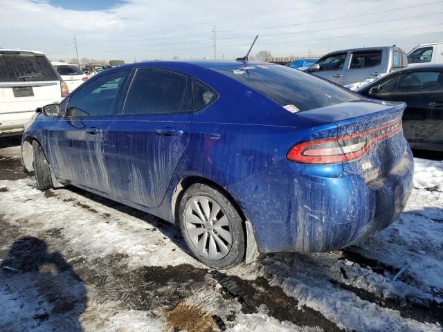 1C3CDFBB6ED822342 - 2014 DODGE DART SXT BLUE photo 2