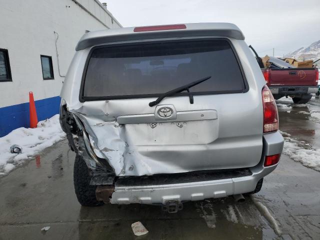 JTEBT17R130021532 - 2003 TOYOTA 4 RUNNER LIMITED SILVER photo 6