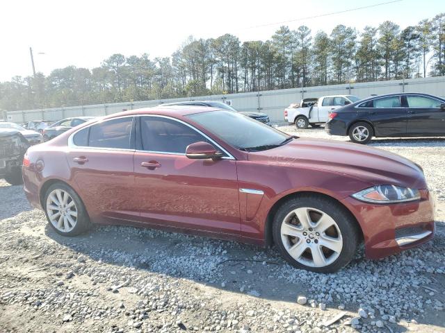 SAJWJ0EFXD8S78594 - 2013 JAGUAR XF RED photo 4