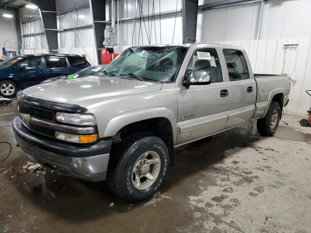 1GCGK13U42F170486 - 2002 CHEVROLET SILVERADO K1500 HEAVY DUTY GRAY photo 1