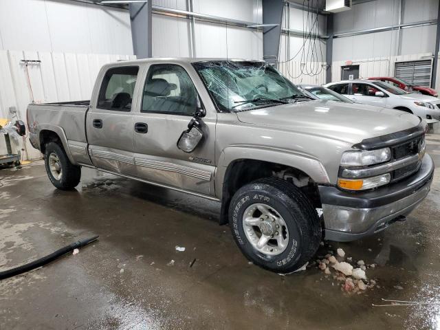 1GCGK13U42F170486 - 2002 CHEVROLET SILVERADO K1500 HEAVY DUTY GRAY photo 4