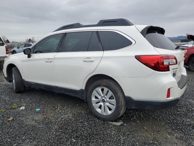 4S4BSAACXH3300281 - 2017 SUBARU OUTBACK 2.5I WHITE photo 2